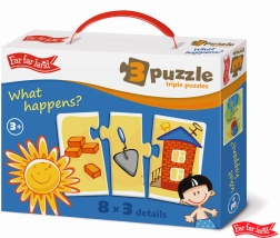 Far Far Land dėlionė trijulės – 8 paveikslėliai