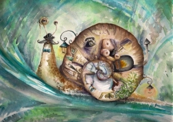 Snail puzzle 1000 pieces