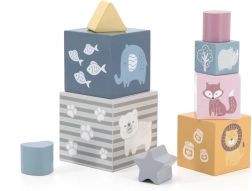 PolarB Bokštų kaladėlės su formų rūšiavimu