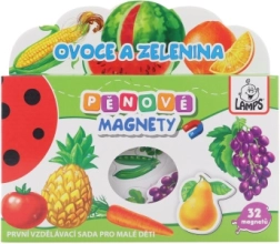 Putų magnetai Vaisiai ir daržovės – rinkinys vaikams
