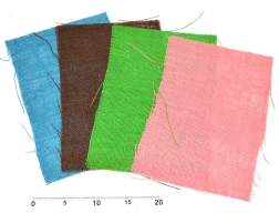 Fabric decorations A4 – set of 10 pcs