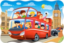 Castorland maxi grindų dėlionė „Londono autobusas“ (20 dalių)