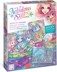 Nebulous Stars rinkinis akmenukų klijavimui pagal skaičius