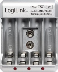 Battery Charger for Ni-Mh, Ni-Cd AA, AAA, 9V