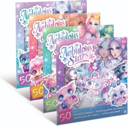 Nebulous Stars viniliniai lipdukai – rinkinys 50 vnt.