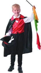 Vaikiškas karnavalinis mago kostiumas 110–120 cm