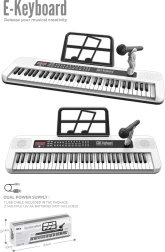 Elektroniniai vargonai su 61 klavišu