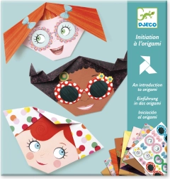 Origami mergaičių veideliai DJECO