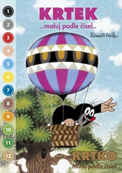 Spalvinimo knygelė A5 Kurmis – spalvink pagal skaičius