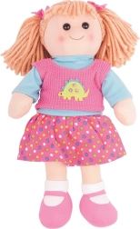 Bigjigs Toys medžiaginė lėlė Susie 38 cm