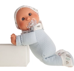 Mano pirmoji lėlė Antonio Juan – kūdikėlis su minkštu medžiaginiu kūneliu 36 cm