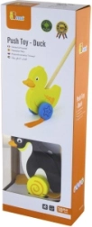 Medinis stumiamas pingvinas „Viga Toys“
