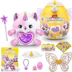 Rainbocorns Fairycorn Princess Surprise pliušinis vienaragis su staigmena