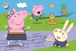 Mini dėlionė 54 detalių PEPPA PIG – Laiminga diena