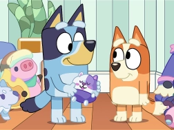 Trefl dėlionė su Bluey motyvu, 30 dalių