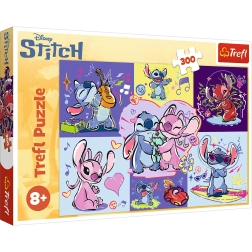 300 dalių dėlionė – Disney Lilo & Stitch: Pašėlęs Styčius