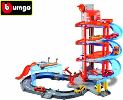 Bburago garažas Street Fire Mega Dealer salonas