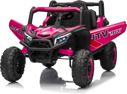 Vaikiškas elektrinis automobilis Buggy Madman UTV-MX rožinis