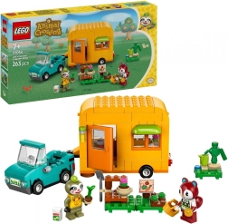 LEGO® Animal Crossing™ 77054 Leifas, karavanas ir sodininkystės kioskas