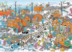 Dėlionė JUMBO Jan van Haasteren – Ekspedicija į Pietų ašigalį, 1000 detalių