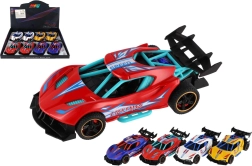 Sportinis metalinis 14 cm automobilėlis su atbulinio užvedimo mechanizmu