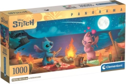 Panoramic Puzzle Lilo & Stitch – Night Campfire 1000 Pieces