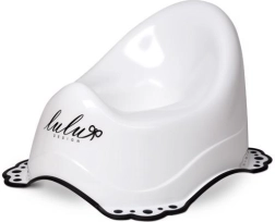 Maltex non-slip potty zebra grey