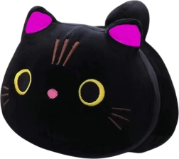 Plush Toy Black Cat 18 cm