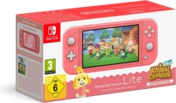 Nintendo Switch Lite koralinės spalvos su žaidimu Animal Crossing: New Horizons