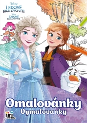 Spalvinimo knygelė A4 Frozen 2 – Ledo karalystė