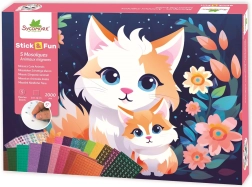 XL mozaika Stick & Fun – mieli gyvūnėliai