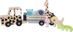 Jabadabado safari jeep with animals