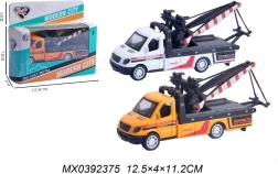 Metalinio vilkiko modelis su „pull-back“ (atitraukimo) mechanizmu