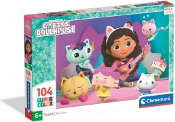 Clementoni Puzzle Gabby's Dollhouse – Music Moment, 104 pieces