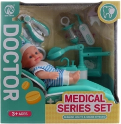 Stomatologo rinkinys su lėlyte ir priedais