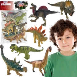 Woopie dinozaurų figūrėlių rinkinys 6 vnt T‑Rex