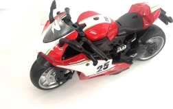Užsukama ir važiuojanti motociklo modelis 1:14
