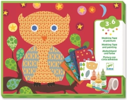 Magiškas dažymas su kempinėle – miško gyvūnėliai