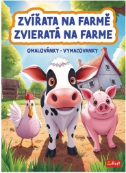 Spalvinimo knygelė Ūkio gyvūnai 20 × 27,5 cm