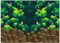 A4 Playworld vokelis su spaude