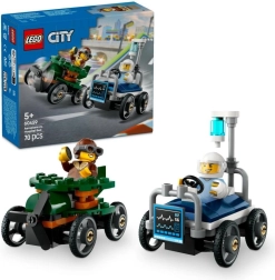 LEGO City 60459 Lenktynių rinkinys: Lėktuvas vs. ligoninės lova