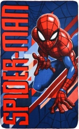 Spider-Man fleece blanket