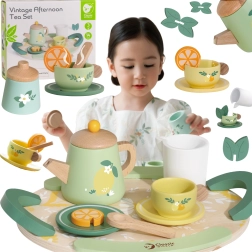 Medinė arbatos rinkinys 14 vnt CLASSIC WORLD