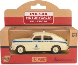 Die-cast model PRL Warszawa ambulance 1:43