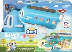 Bluey lėktuvas 3 viename su 2 figūrėlėmis