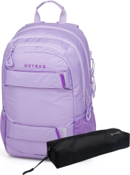 Studentų kuprinė ir penalas OXY SPORT Violet