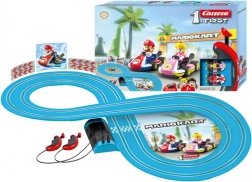 Carrera First Mario Kart automobilių trasa – Mario ir Peach (2,4 m)