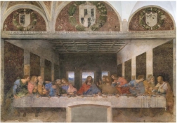 Dėlionė CLEMENTONI Museum Collection: Paskutinė vakarienė, 1000 detalių