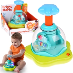 Spalvingas suktukas žaislas su melodijomis ir LED šviesomis