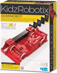 Edukacinis rinkinys Dominobot – domino dėliojantis robotas